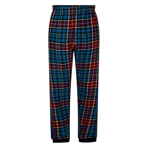 Boys Pyjama Bottoms Ex-MS Brushed Lounge Pants 8 to 16 Years Sleep Wear New 15-16y