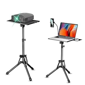 Projector Stand, Multifunctional Adjustable...
