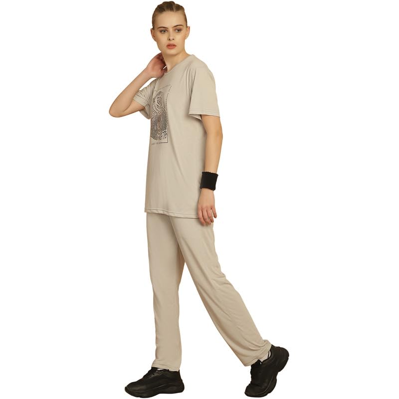 Image of Mack Jonney Cotton Printed CO-ORD Set Tracksuit for WOMEN