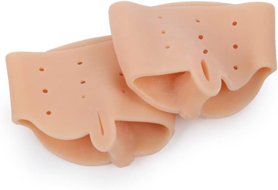 DEAVER Toe Separators, of Gel Bunion Corrector for Relieving Forefoot Pain, Overlapping Toes, Silicone Bunion Splints Toe Protection, Toes Straightener