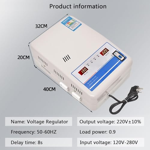 Stabilisateur de tension 220V régulateur automatique 6800VA pour climatiseur - 3