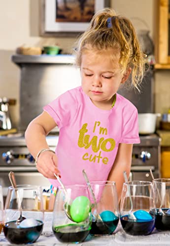 Image of 2nd Birthday Outfits for Toddler Girls im Two Cute Shirt Girl 2 Years Old Second Birthday