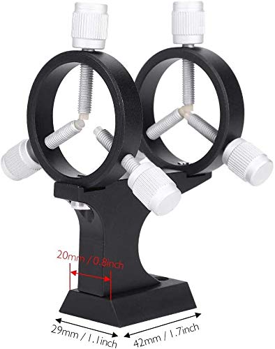 POFET Support réglable pour télescope astronomique en alliage d'aluminium