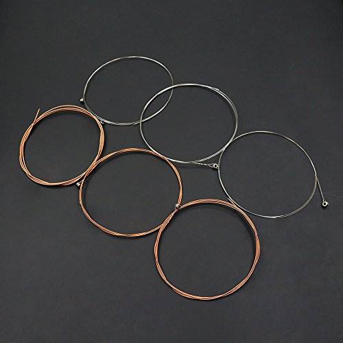 Colcolo Conjunto de 6 palitos de guitarra para peças sobressalentes de guitarra folk/acústica