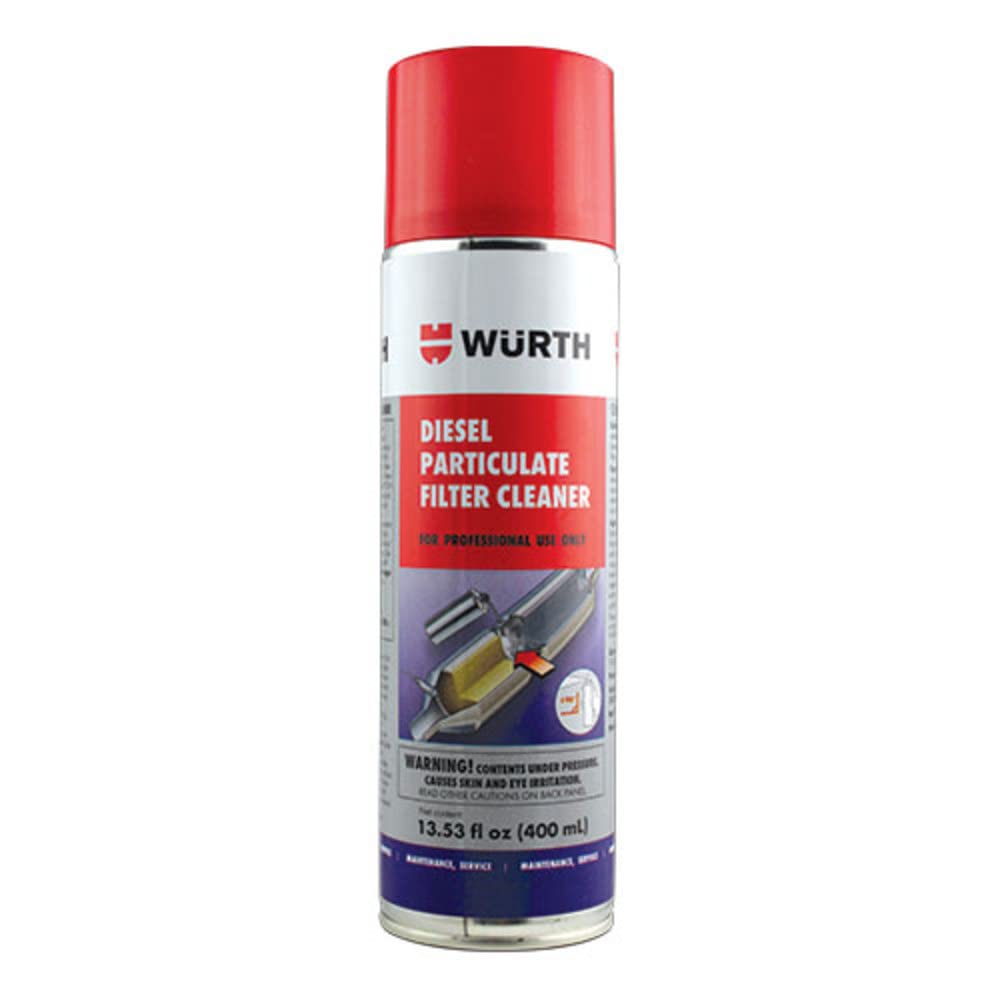 Wurth - Detergente per filtro antiparticolato per motori Diesel DPF, in flacone da 400 ml