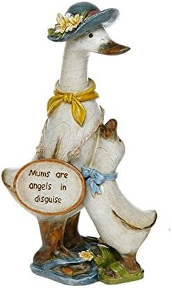 Complete Set of 3 Mums Messages Ducks ~ Gorgeous Shabby Chic Ornaments