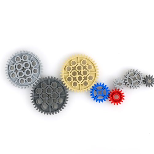 Image of MALEKO Technical Parts Building Blocks EV3 Accessories-Gears Beams Pins