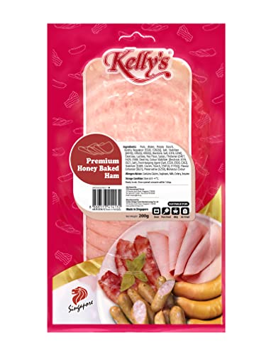 Kellys Premium Honey Baked Ham Packet 200g - Chilled
