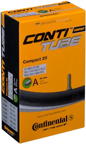 Continental Compact Tubes, Parti Della Bici Unisex Adulto, Other, [32-406->47-451]