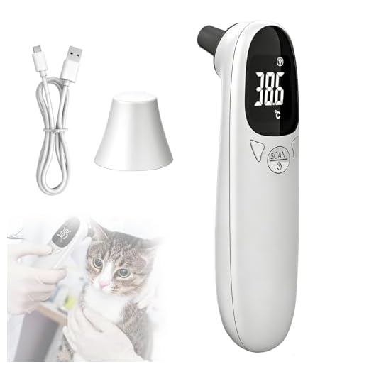 Digitales Ohrthermometer für Haustiere