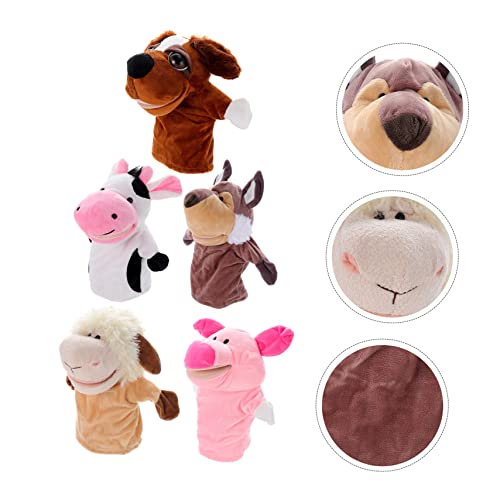 WOONEKY 5 Peças Fantoche De Animal Brinquedo Infantil Brinquedos Para Crianças Brinquedos Para Crian
