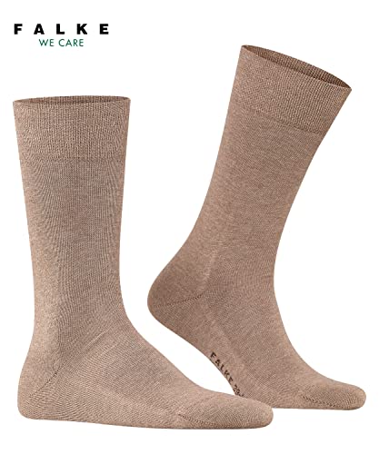 FALKE Men's Sensitive London Socks, Brown (Nutmeg Mel 5410) - Sustainable, 6.5-94