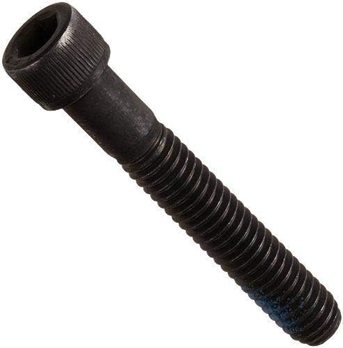 Socket Head Cap Screw, 1/4-20 x 2", Alloy Steel, Black Oxide, Hex Socket (Quantity: 100) Coarse Thread, 1/4 inch Hexagonal Allen Bolt, Length: 2 inch, Partial Thread