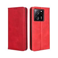 GOKEN Leder Flip Hülle Für Xiaomi 13T / 13T Pro – Brieftaschen-Funktion Mit 3 Kartenslots, Ständer & RFID-Schutz, Schwarz