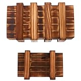 Coffrets à jouets pour garçons : petits coffrets en bois conçus pour ranger cartes, argent et autres objets. ces coffrets, dont l’ouverture est parfois compliquée, servent également de casse-têtes pour adultes
