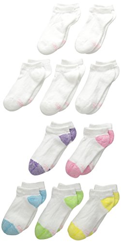 Hanes Girls' 20 Pack No Show Socks