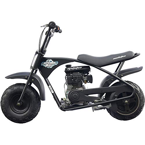MotoTec 105cc 3.5HP Gas Powered Mini Bike, Black, (MT-MiniBike-105cc_Black) - Thumbnail 3