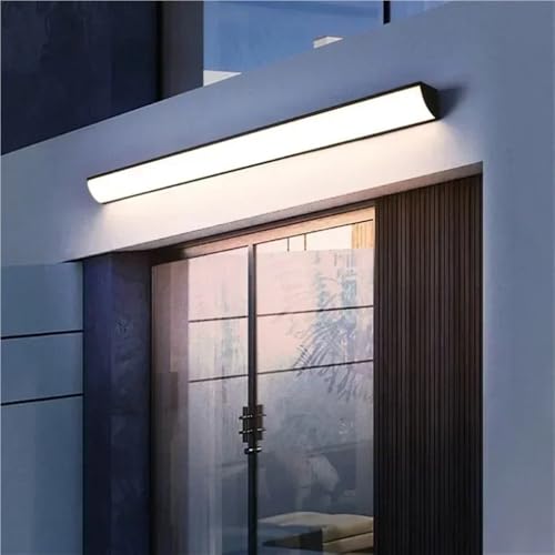 Aplique exterior impermeable para fachadas oscuras con LED regulable blanco 7