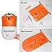 SPYMINNPOO 20L Swim Buoy, Tow Float Waterproofs Storage Bag Inflatable Swim Bubble for Swimmers Triathlon Swim with Dry Storage PVC Material