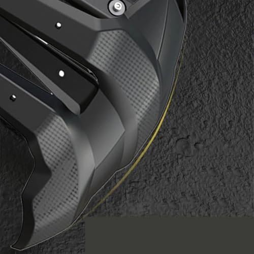 Garde-Boue Moto Universel Arrière avec Support de Fixation pour Roue - 4