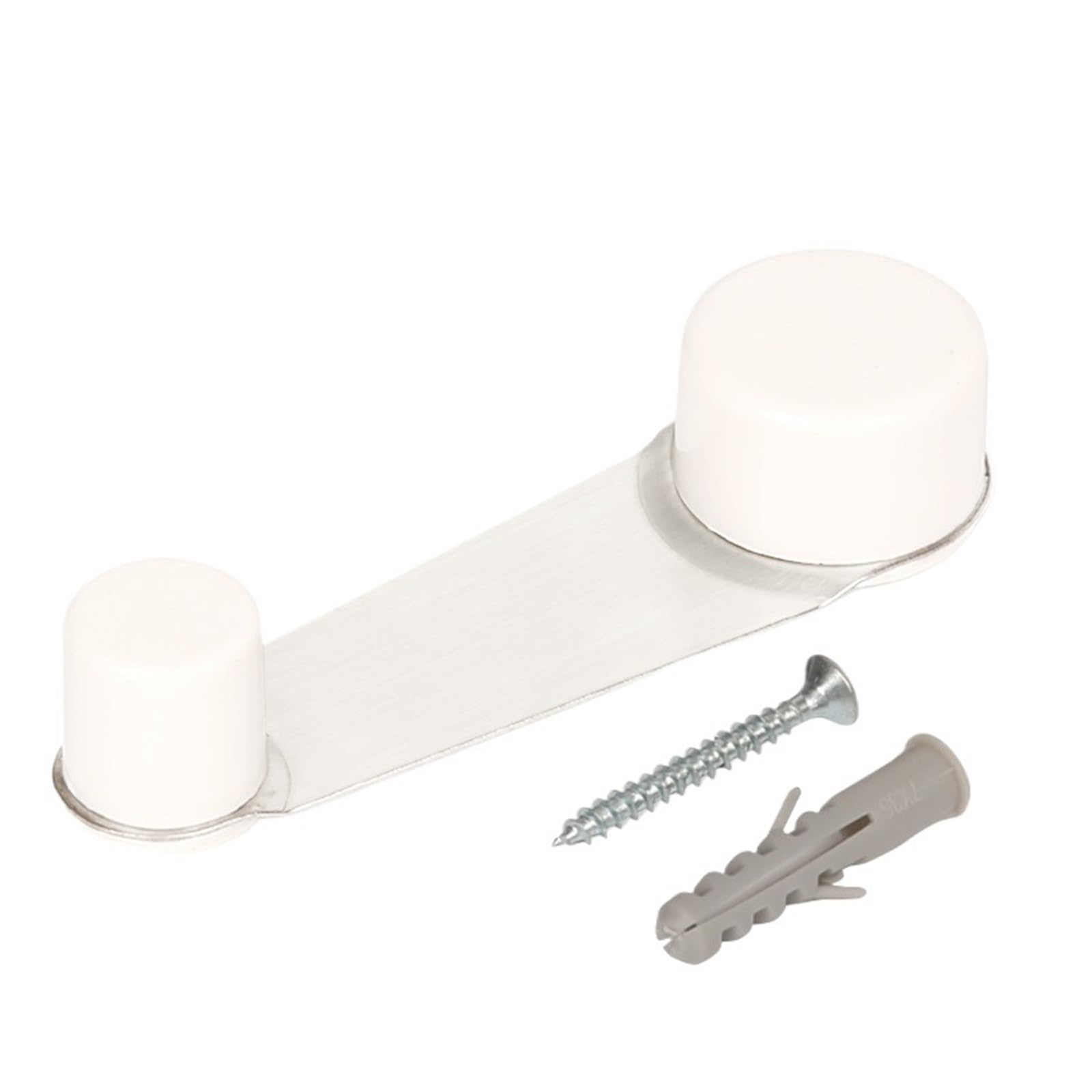 Xctdsvah Color 3 Door Stop Stainless Steel Floor Wall Silicone Rubber Doorstop House Wedge Handle Protector(Color 3)