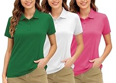 Set 44 - Womens Rib Polo Shirt