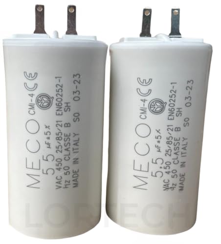 Condensateur 3,5µF Pour Moteur Volet Roulant Bubendorff - Lot De 2, 450V, Connecteur JST