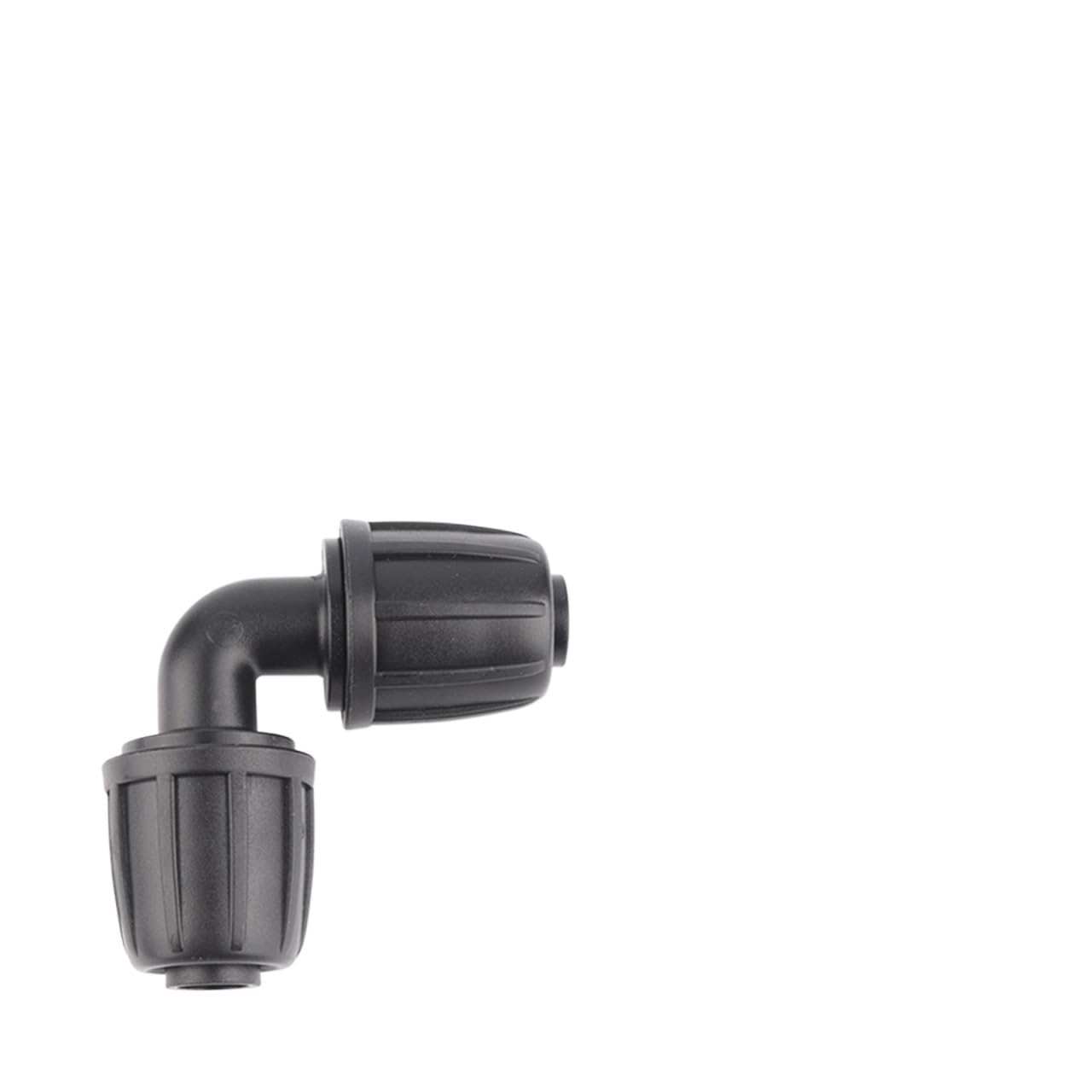 Bdfjeds 16Pe Nut Elbow Garden Hose Connector 10Pcs 16Mm Garden Irrigation Tube Connector Watering Hose Nut Elbow Tee Connectors(16Pe Nut Elbow)