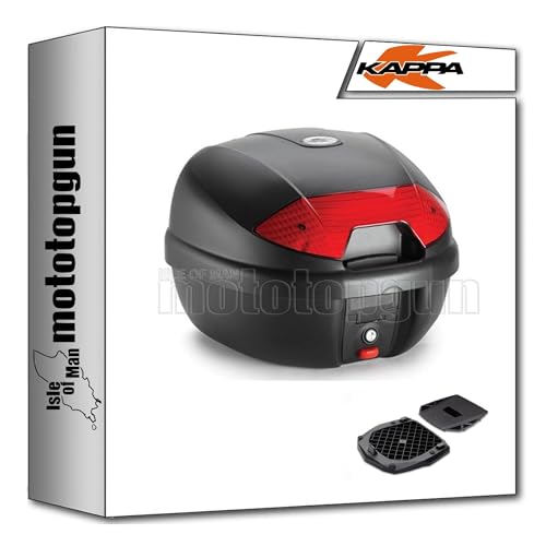 kappa k30n + k228m maleta k30n + adaptador compatible con yamaha fjr 1300 2006 2007 2008 2009 2010 2011 2012 mototopgun