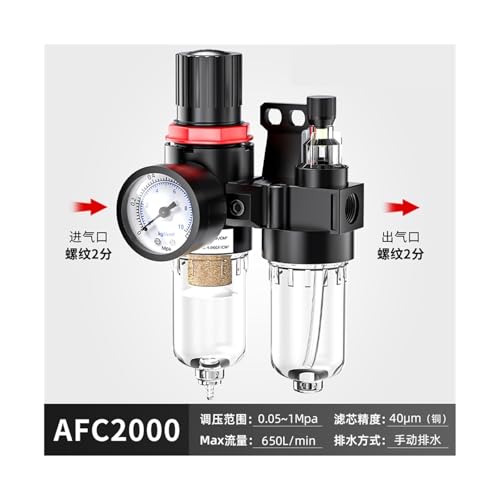 Separador de aceite y agua para compresor de aire y gas AR2000 2