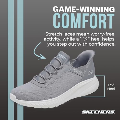 Image of Skechers Mens BOBS Sport Squad Chaos- Daily Hype Off Slip-ins Sneaker