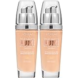 L'Oreal Paris Cosmetics True Match Lumi Healthy Luminous Makeup, Nude Beige, 2 Count