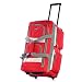 Olympia Luggage 29" 8 Pocket Rolling Duffel Bag, Red, One Size