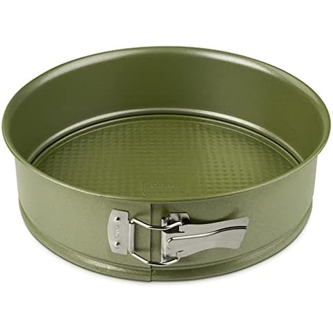 Zenker Springform Ø 26 cm mit hohem Rand aus der Serie Green Vision - Ressourcenschonende und klimaneutrale Backform - 26er Kuchenbackform mit veganer Antihaftbeschichtung Cover