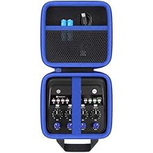 Unique Audio Recorder Case: co2CREA Hard Travel Case specially designed for ZOOM PodTrak P4next podcast recorder and Accessories. The Zoom podcasting mixer Zoom P4nextPodTrak case has a very comfortable handle that can be easily carried on the go. Ma...