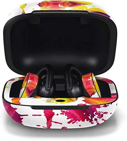 Skinit Decal Audio Skin Compatible with PowerBeats Pro - Chromatic Splatter White Design