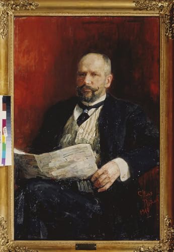 Affiches impression portrait Piotr Stolypine Ilya Repin decoration 60x90