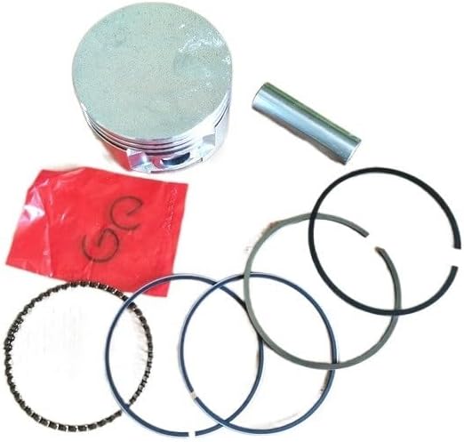EH09 EH09-2 Piston Kit 51mm for R SU EH09 EH09-2 Engine Motor Piston Rings Pin Clips Assembly Rammer Tamper Replacement (Component)