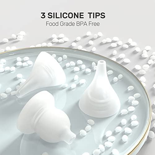 Baby Nasal Aspirator | Nose Sucker For Baby | Baby Nose Cleaner | Electric Nasal Aspirator For Toddler, Rechargeable With Music Function Adjustable Volume #TOP3