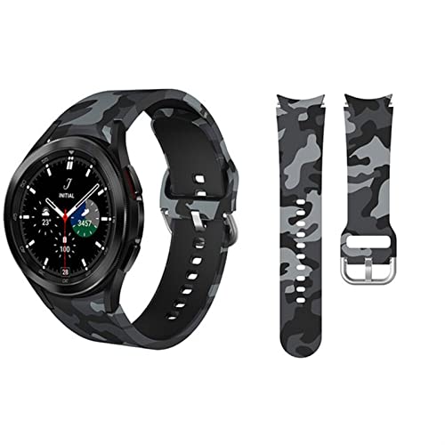 Bracelet Samsung Watch 4 Classic 46mm sans espace, silicone étanche pour le quotidien