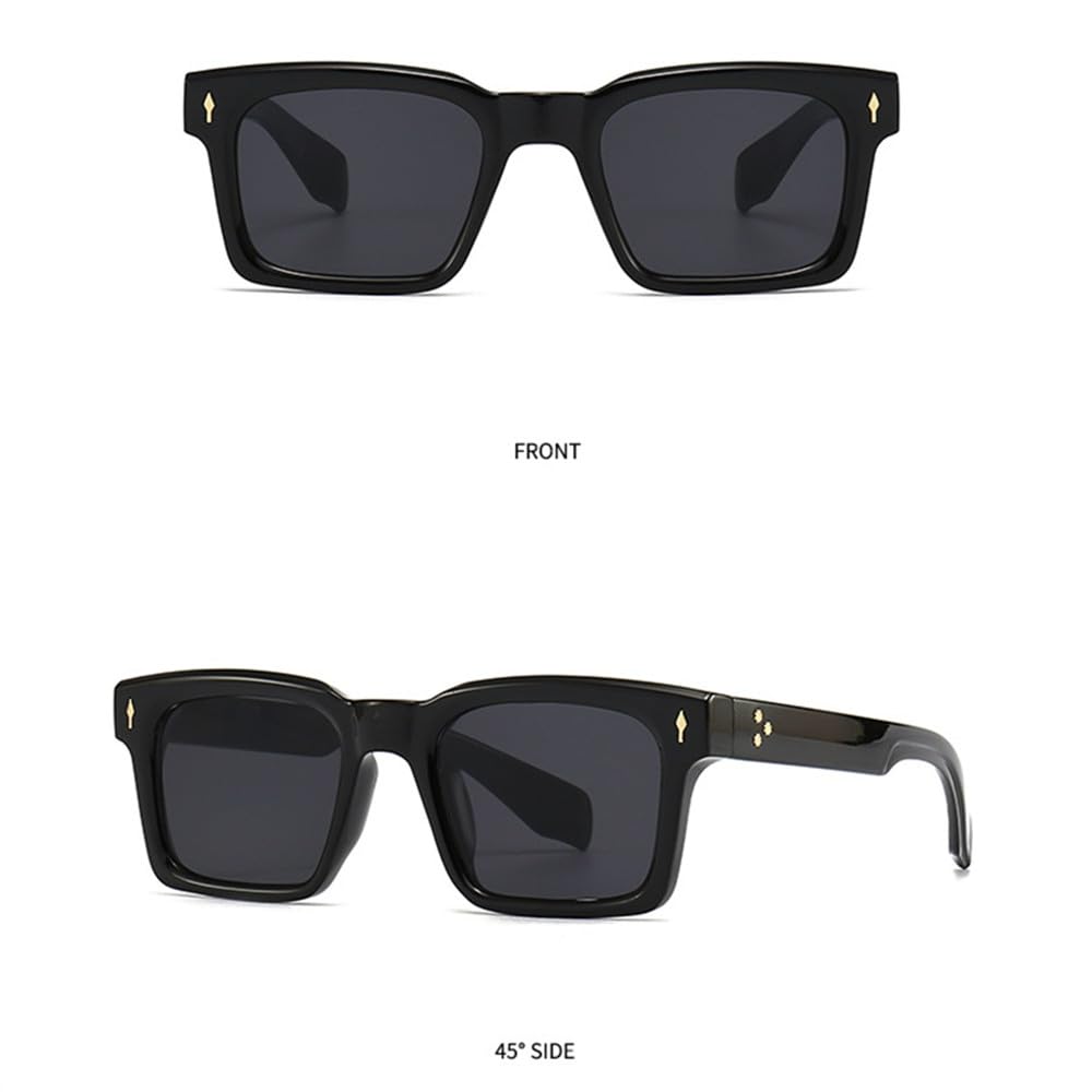 Luksusowe designerskie okulary przeciwsłoneczne dla kobiet i mężczyzn, modne okulary przeciwsłoneczne, modne nity, okulary przeciwsłoneczne na zewnątrz, UV400