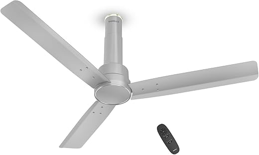 Havells 1200mm Elio BLDC Ceiling Fan | Remote Controlled, High Air Delivery Fan | 5 Star Rated, Upto 60% Energy Saving, 2+1* Year Warranty | (Pack...