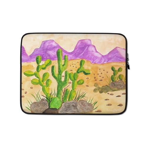 Funda ordenador 13 pulgadas Richard Figueroa con acabados premium de montañas desérticas