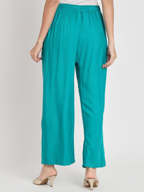 Image of Soft Colors Relaxed Fit Pocket Palazzo