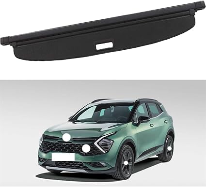 Auto versenkbare hinteren Kofferraum Paket Regal Cargo Covers per Kia NQ5 2023+, Gepäck Vorhang Privatsphäre schützendes Zubehör