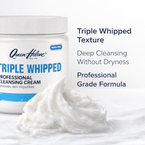 Queen Helene Professional Cleansing Cream, Triple Whipped, 15 Oz