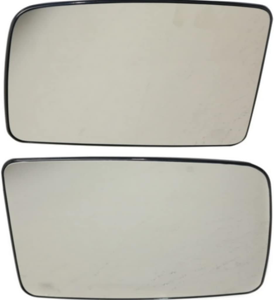 For Lincoln Navigator 2003 04 05 2006 Mirror Glass Driver and Passenger Side Pair | Flat Glass | Heated | w/Backing Plate | w/Convenience Package | 2L1Z17K707AA, 2L1Z17K707AB | FO1324143, FO1325143
