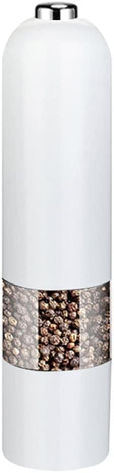 Automatic Pepper Grinder Electric Spice Mill Seasoning Adjustable Coarseness Kitchen Tools Grinding for Cooking BBQ(Onecolor)