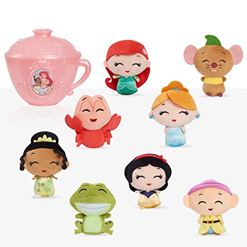 Disney Princess Mini Teacup Capsule Plush, 3-Pack Set, Collectible Mini Plush, Styles May Vary, By Just Play #TOP10