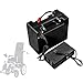 CBJJ 24V 12AH Electric Wheelchair Battery - Lithium Foldable Wheelchair 12000mAh High Capacity 22 Miles Long Travel Rang High Performance Powerful Use - Includes Charger and Anderson Plug